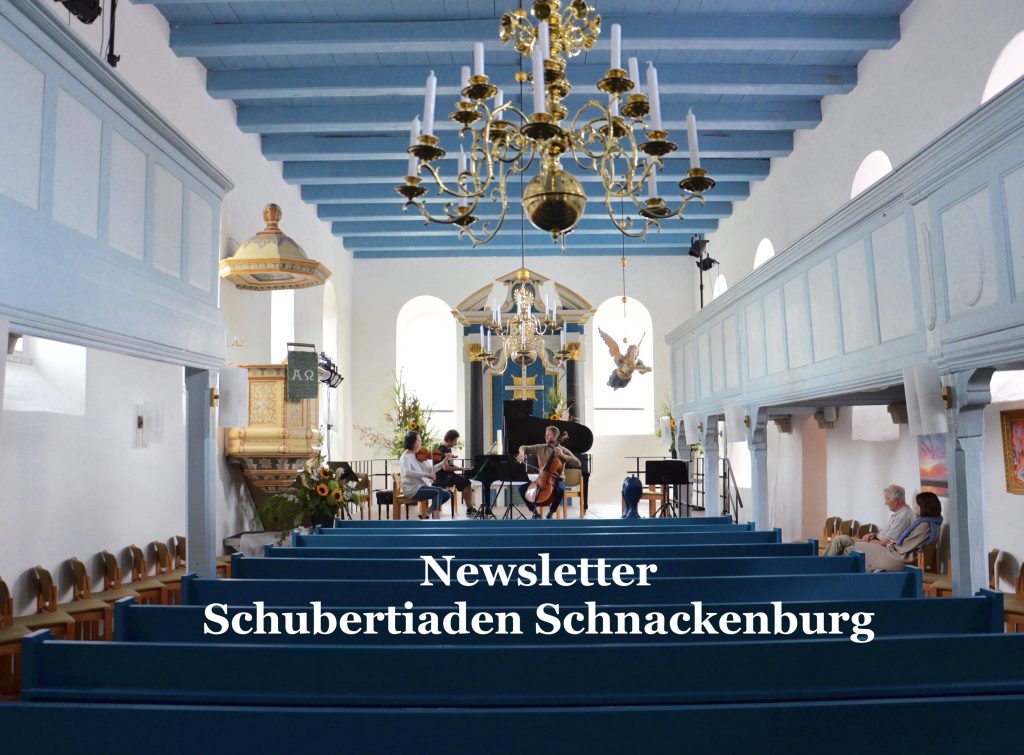 Schubertiaden Newsletter